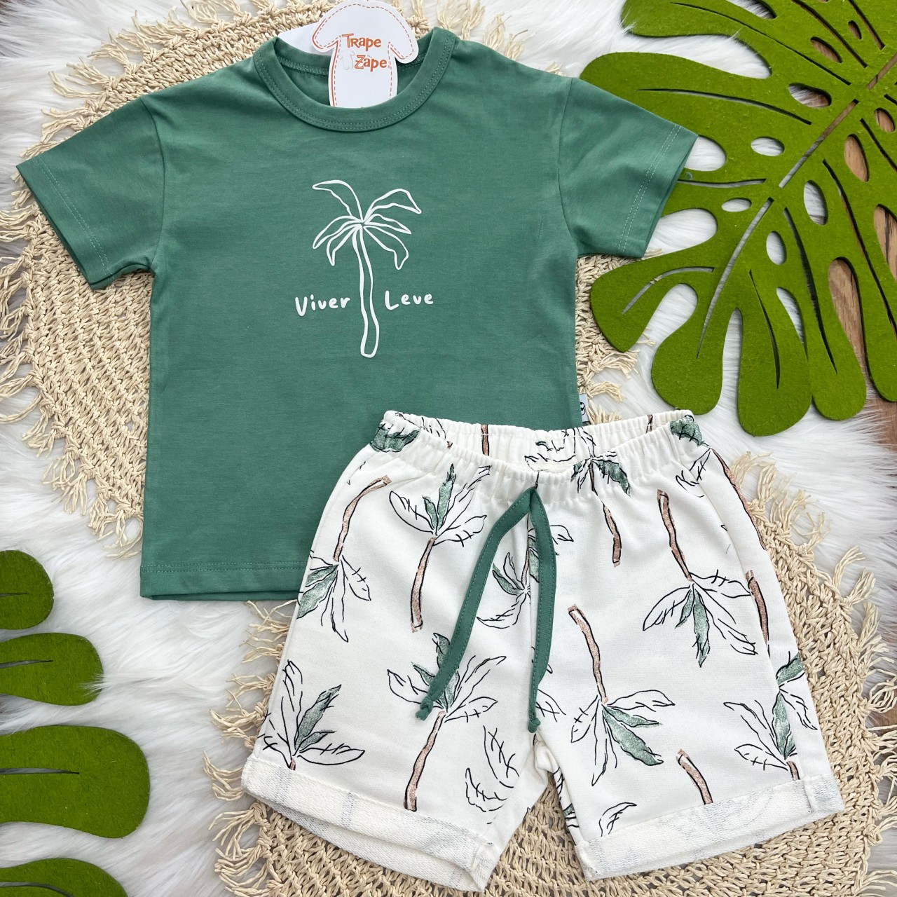 Conjunto Viver Leve Coqueiros Verde